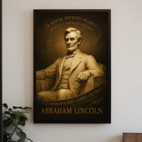 Abraham Lincoln 16th President Poster PosterGoat