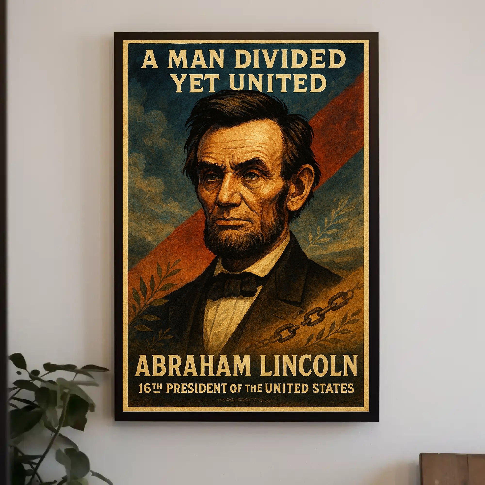 Abraham Lincoln 16th President Poster PosterGoat