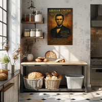 Abraham Lincoln 16th President Poster PosterGoat