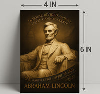 Abraham Lincoln 16th President Poster PosterGoat