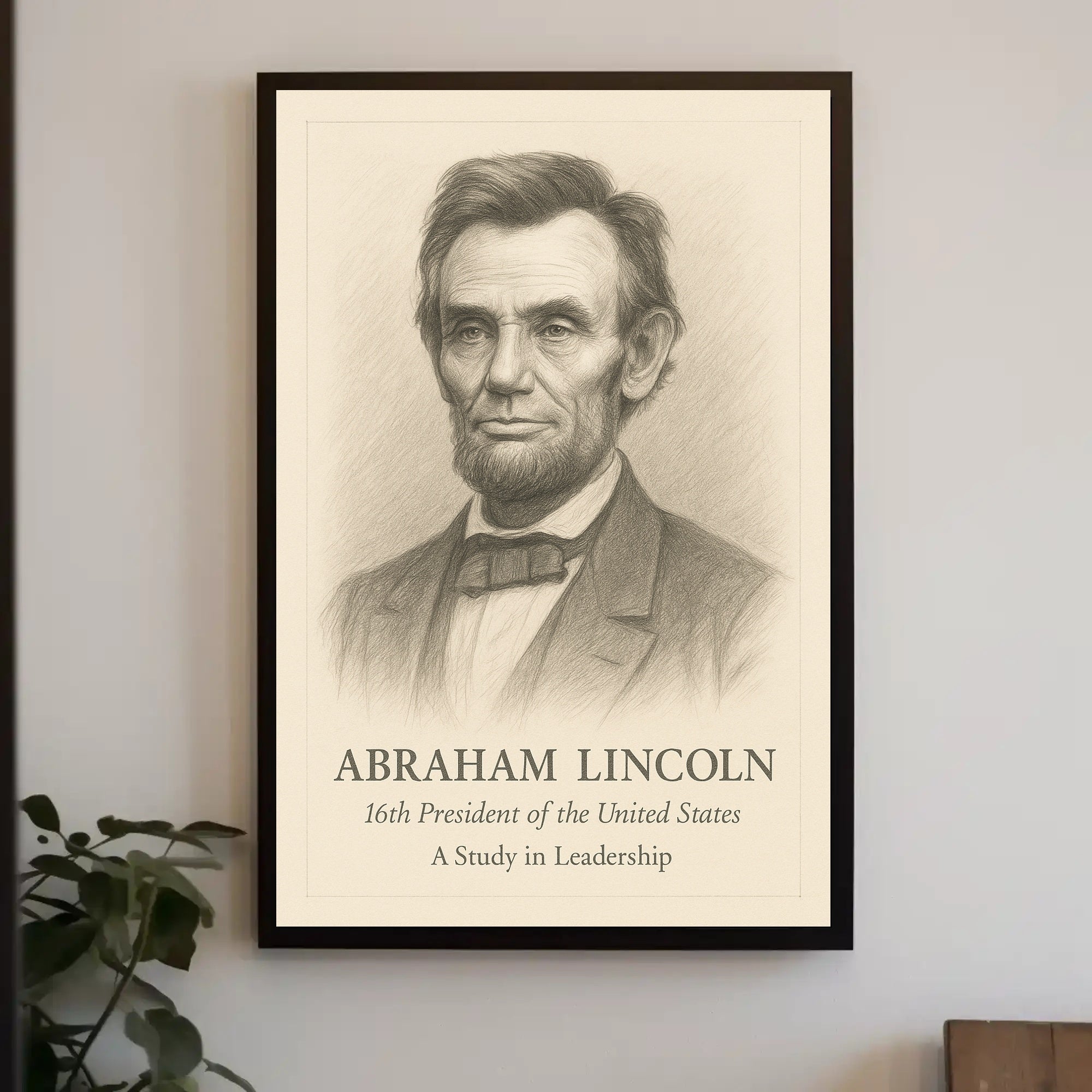 Abraham Lincoln 16th President Poster PosterGoat