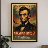 Abraham Lincoln 16th President Poster PosterGoat