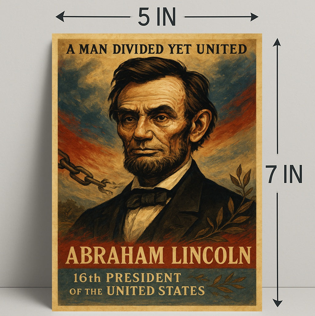 Abraham Lincoln 16th President Poster PosterGoat