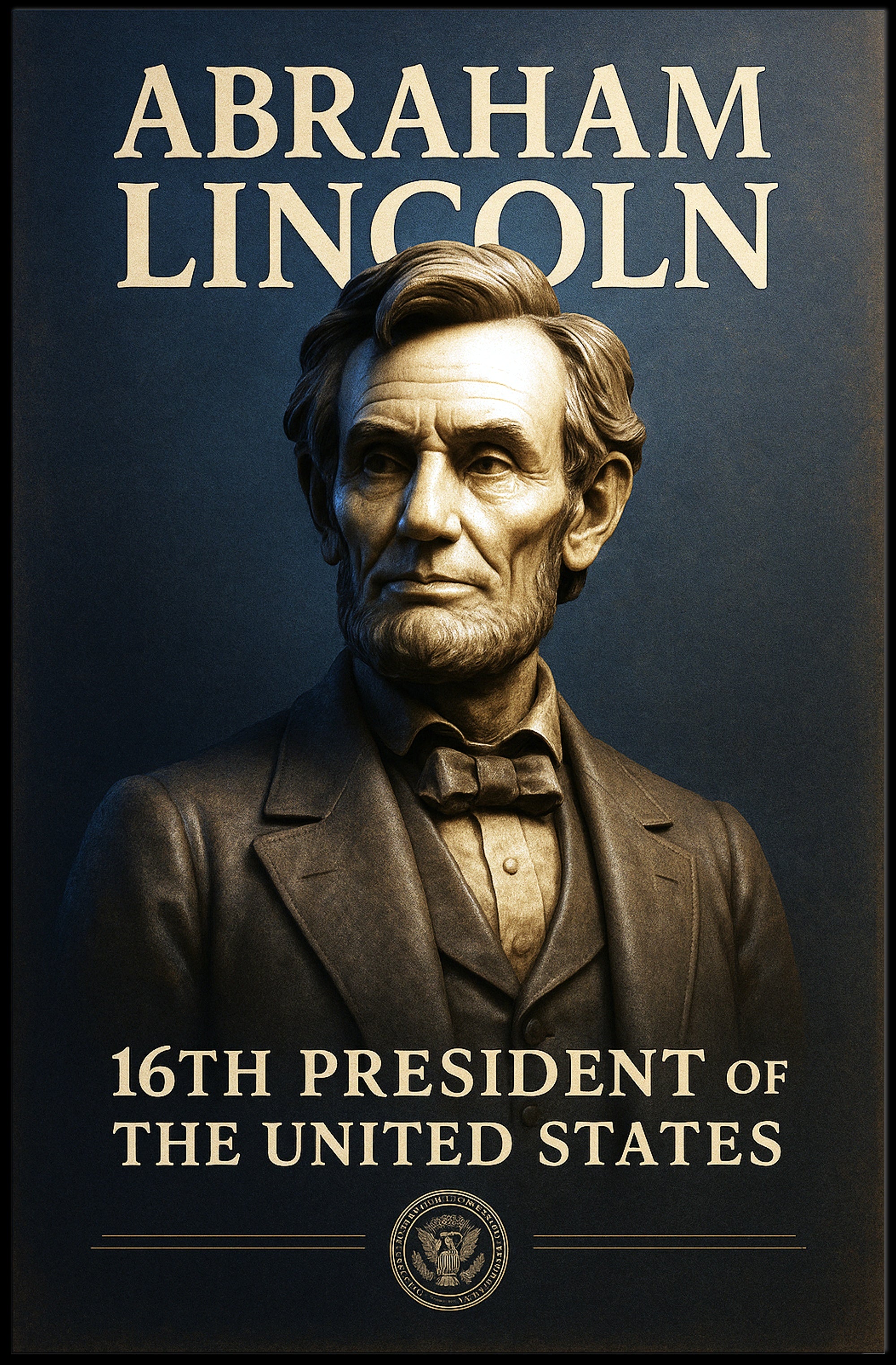Abraham Lincoln 16th President Poster PosterGoat
