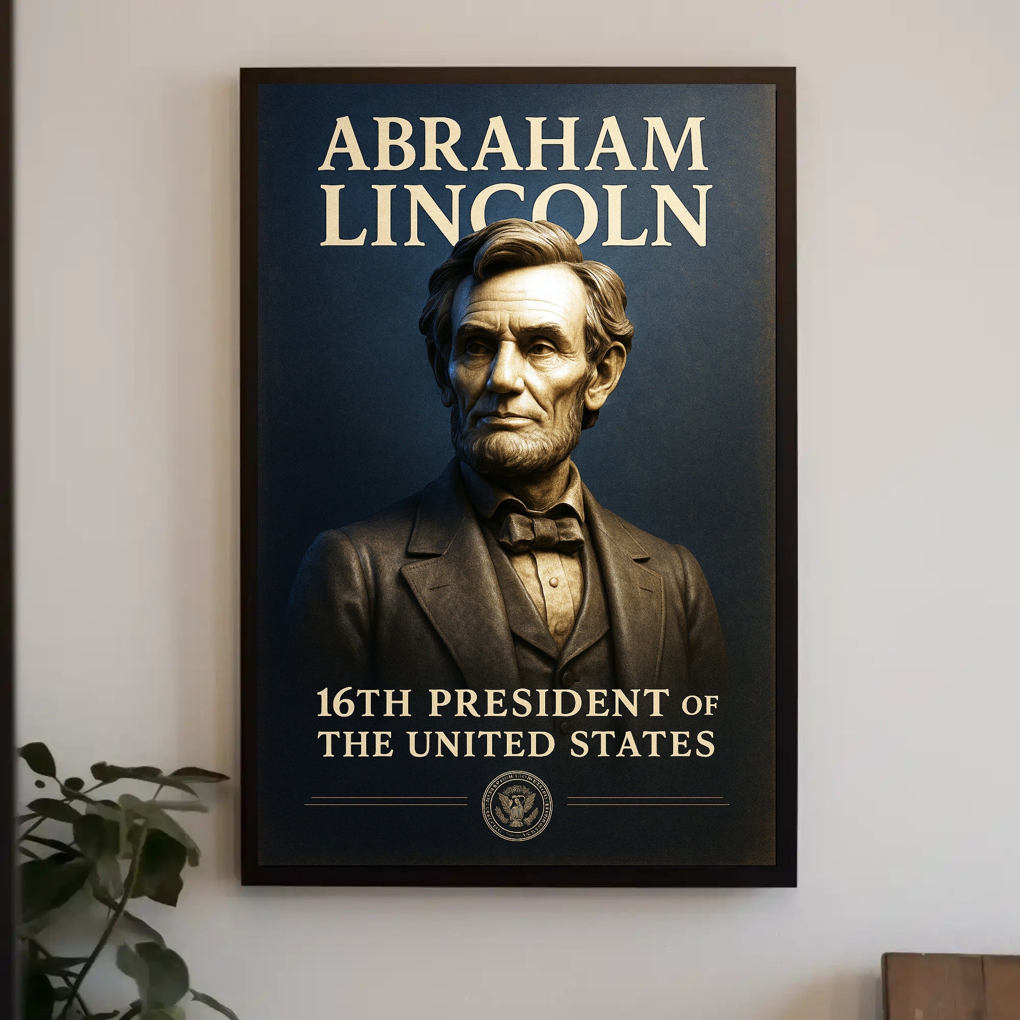Abraham Lincoln 16th President Poster PosterGoat