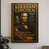 Abraham Lincoln A House Divided Poster PosterGoat