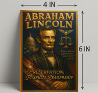 Abraham Lincoln A House Divided Poster PosterGoat