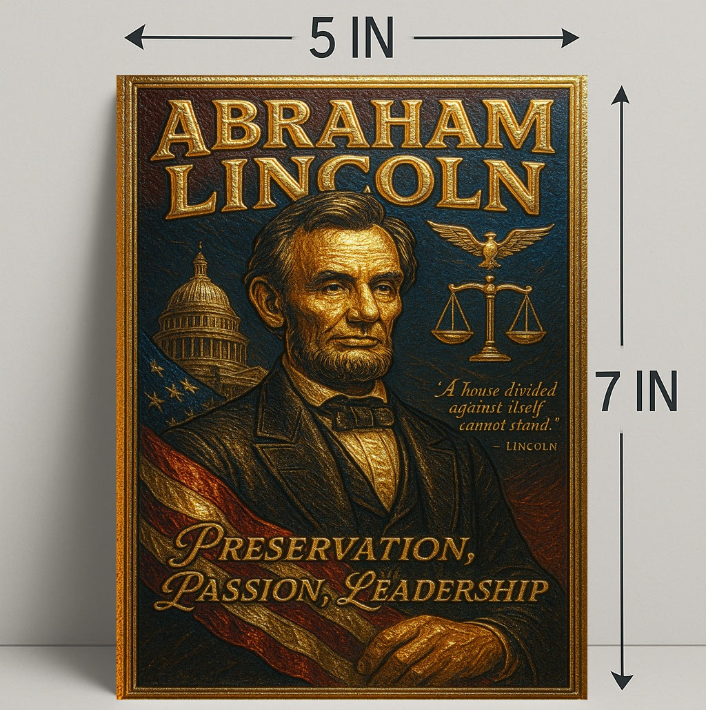 Abraham Lincoln A House Divided Poster PosterGoat