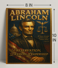 Abraham Lincoln A House Divided Poster PosterGoat