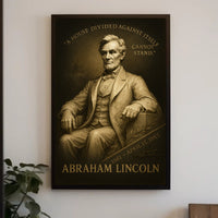 Abraham Lincoln A House Divided Poster PosterGoat