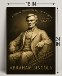 Abraham Lincoln A House Divided Poster PosterGoat