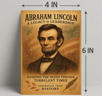 Abraham Lincoln A Legacy of Leadership Poster PosterGoat