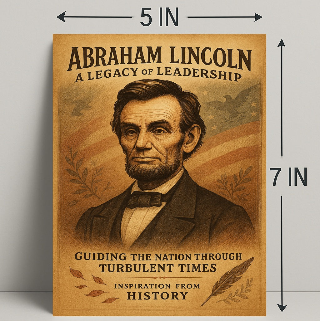Abraham Lincoln A Legacy of Leadership Poster PosterGoat