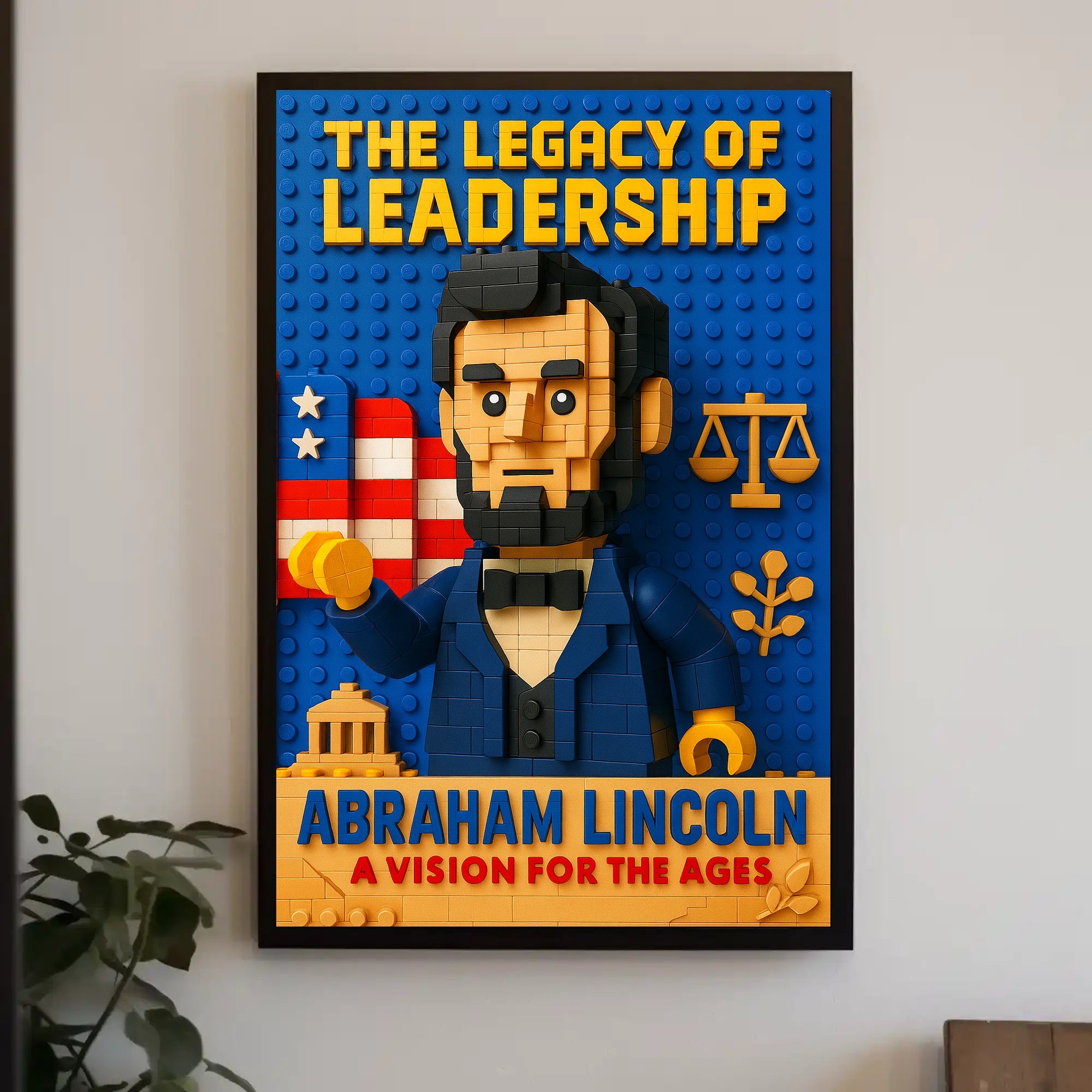 Abraham Lincoln A Vision for the Ages Poster PosterGoat