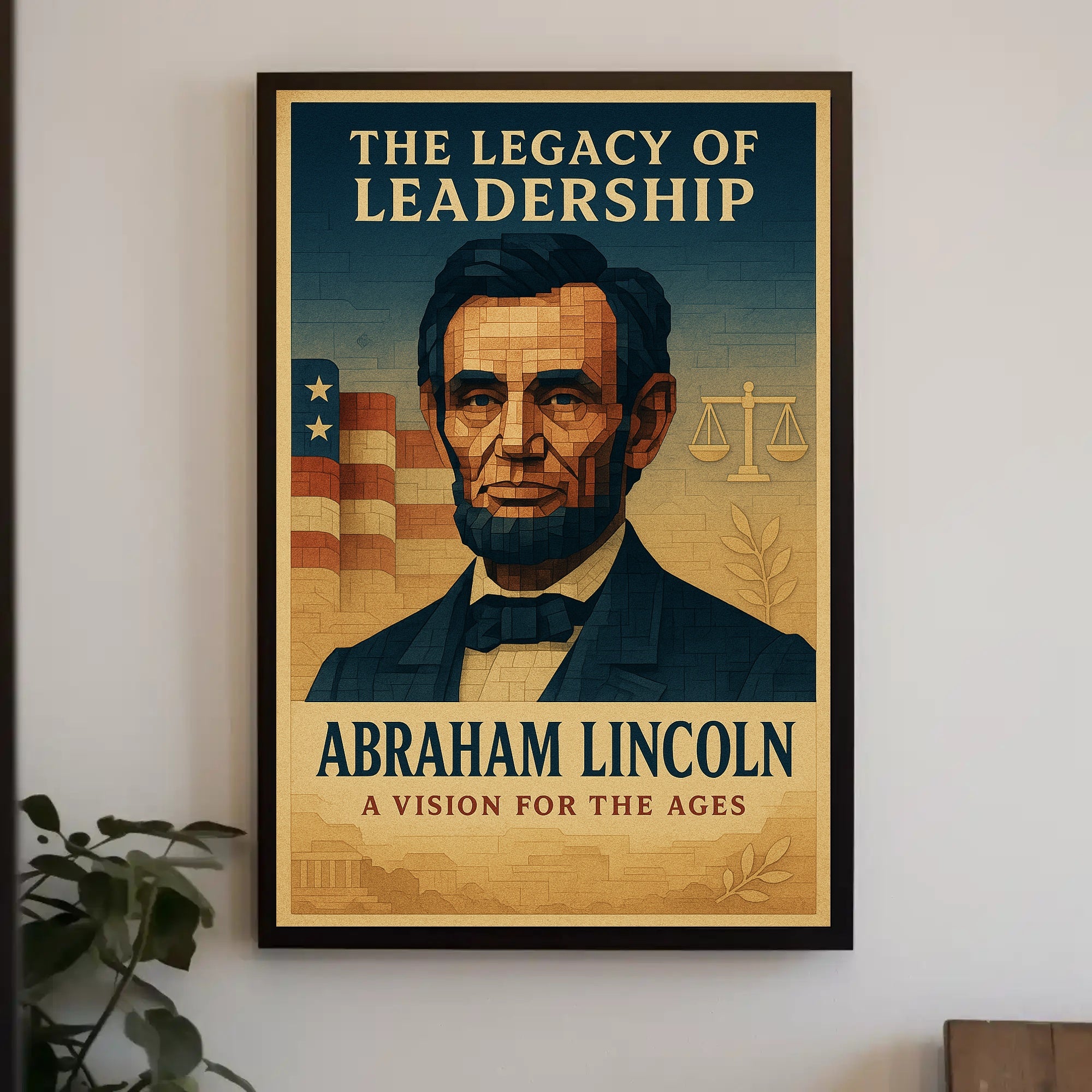 Abraham Lincoln A Vision for the Ages Poster PosterGoat