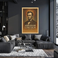 Abraham Lincoln Commemorative Poster PosterGoat