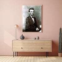 Abraham Lincoln Intense Eyes Vintage Photo Poster Print PosterGoat