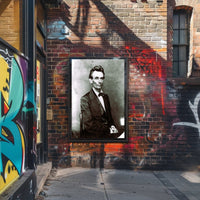 Abraham Lincoln Intense Eyes Vintage Photo Poster Print PosterGoat