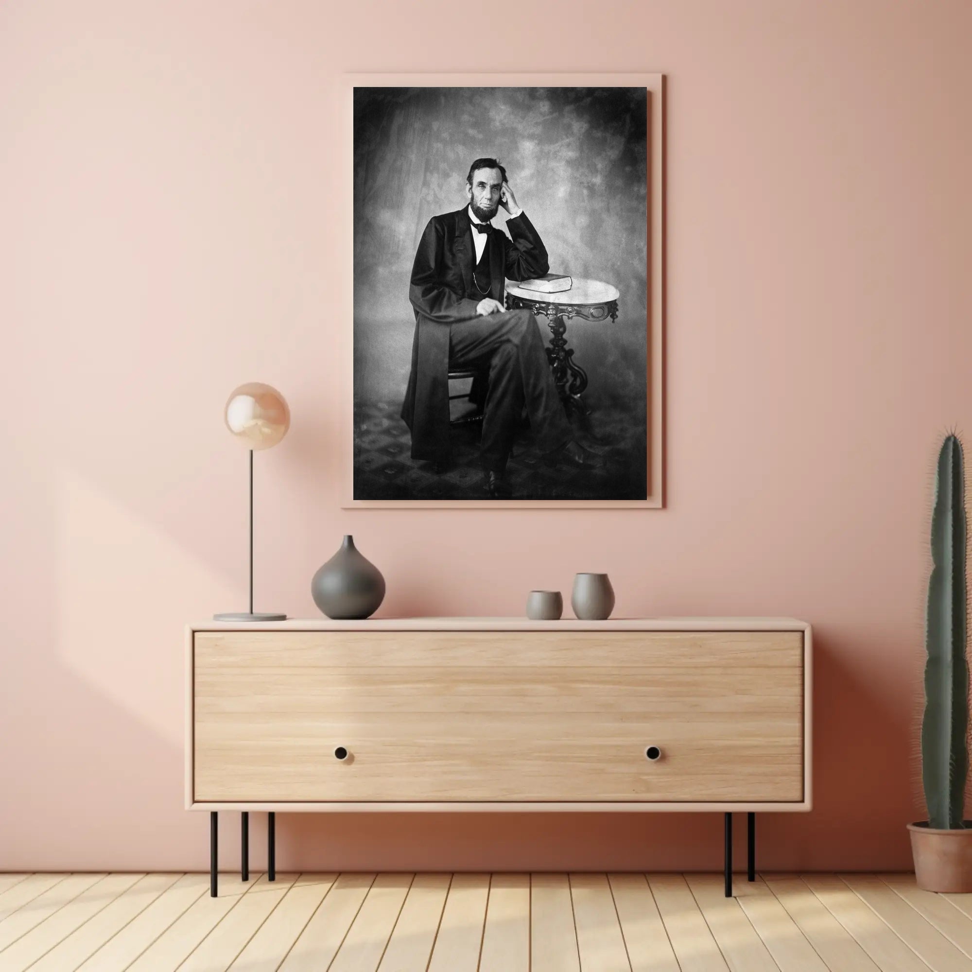 Abraham Lincoln Late Life Portrait Poster Elegant Tribute PosterGoat