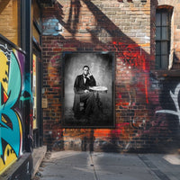 Abraham Lincoln Late Life Portrait Poster Elegant Tribute PosterGoat