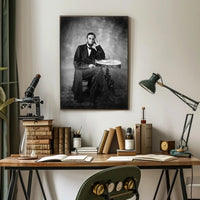 Abraham Lincoln Late Life Portrait Poster Elegant Tribute PosterGoat