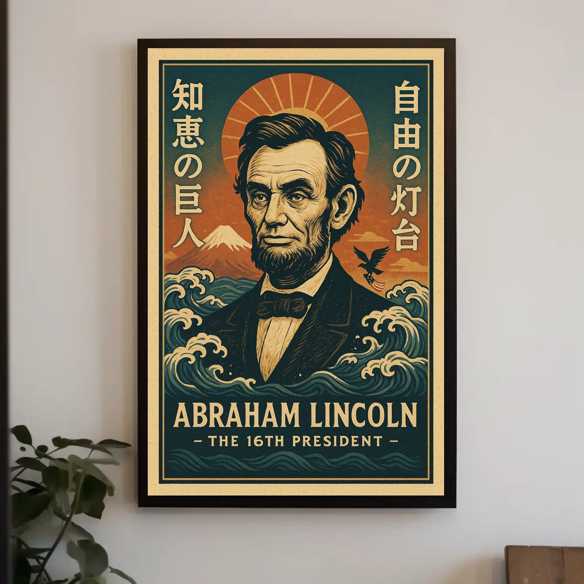 Abraham Lincoln The 16th President Poster PosterGoat