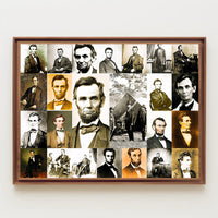 Abraham Lincoln Union Generals Strategy Meeting Poster PosterGoat