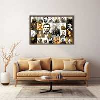 Abraham Lincoln Union Generals Strategy Meeting Poster PosterGoat