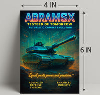 AbramsX Testbed of Tomorrow Poster PosterGoat