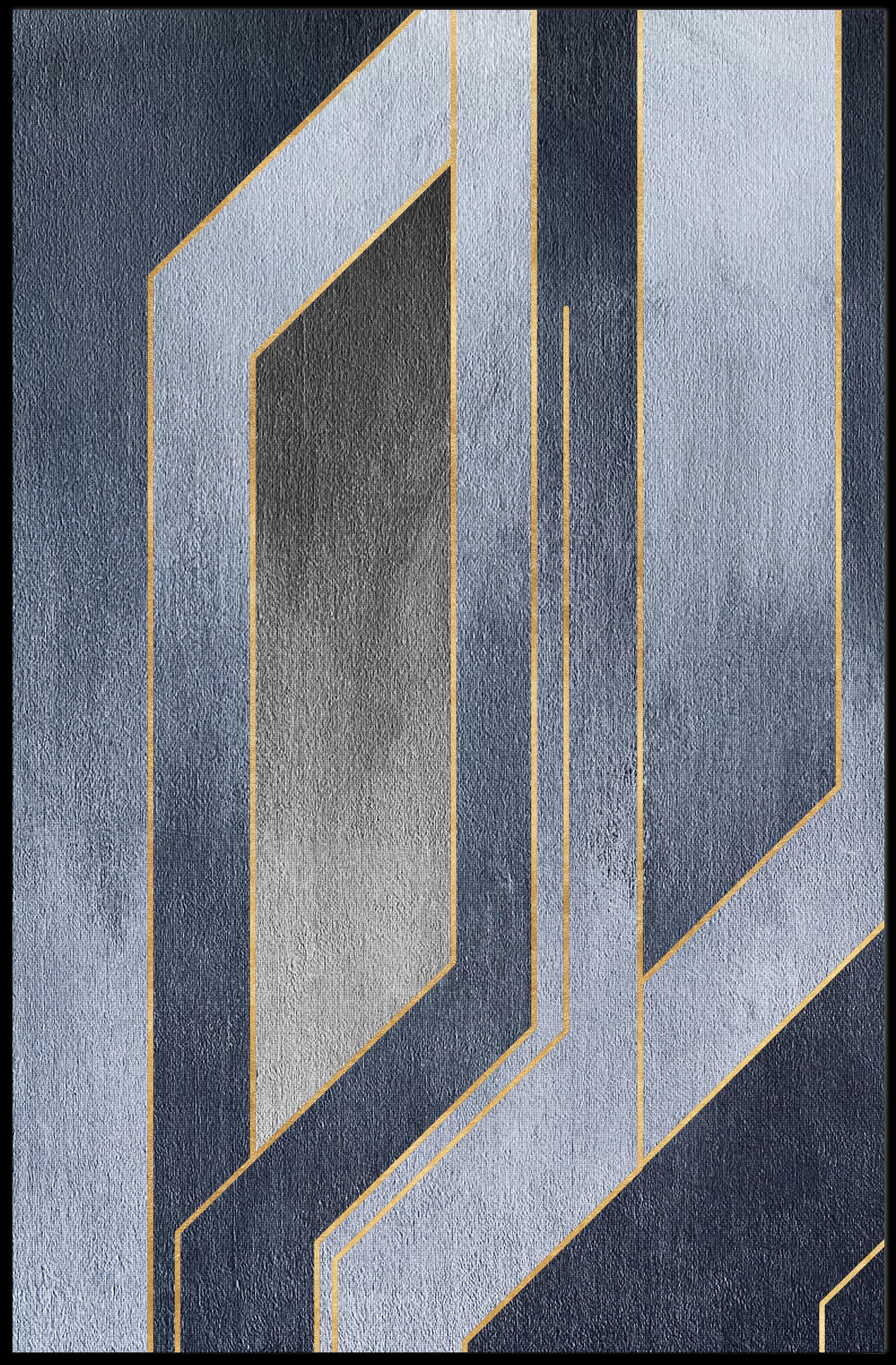 Abstract Geometric Elegance Poster - Abstract or Artistic Poster PosterGoat