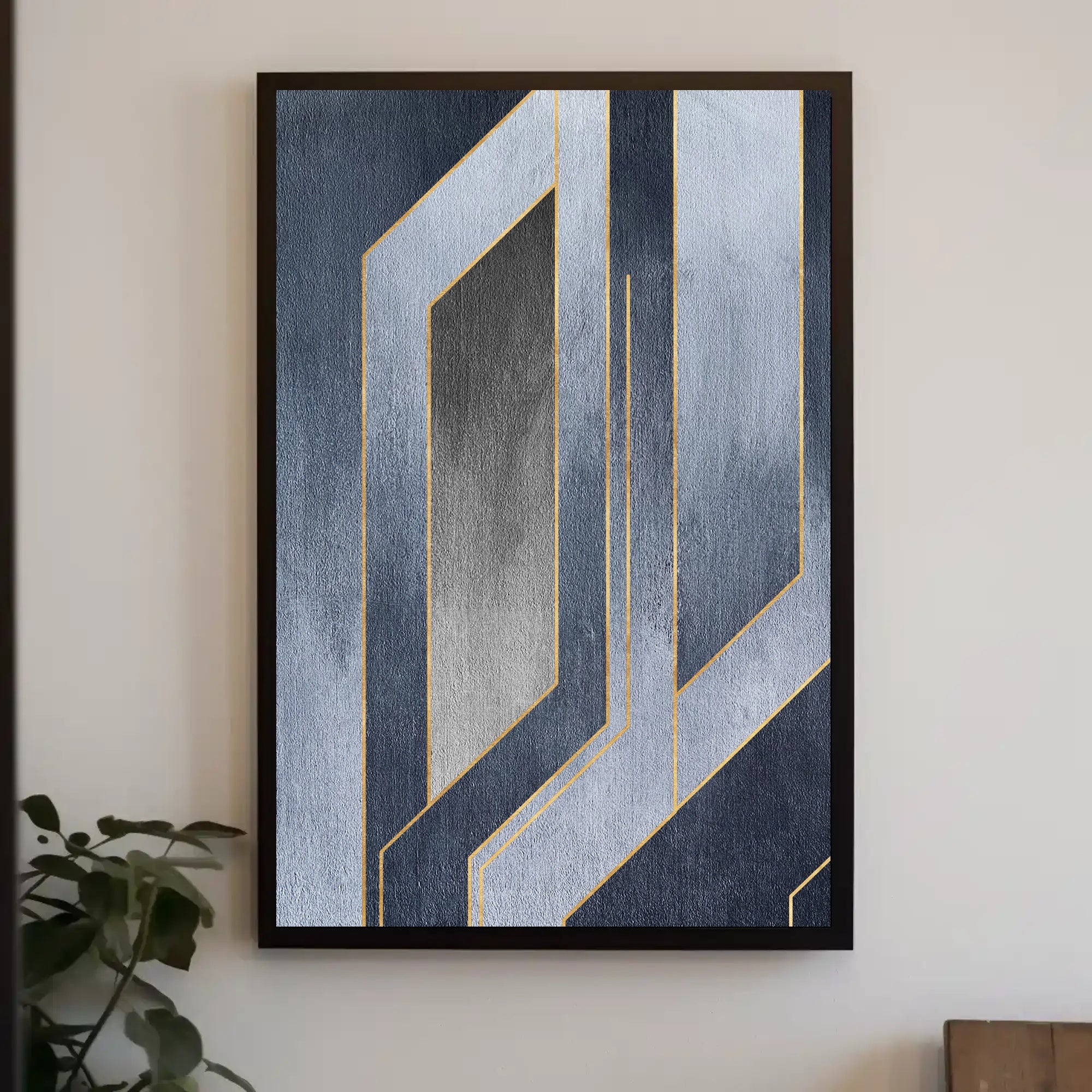 Abstract Geometric Elegance Poster - Abstract or Artistic Poster PosterGoat