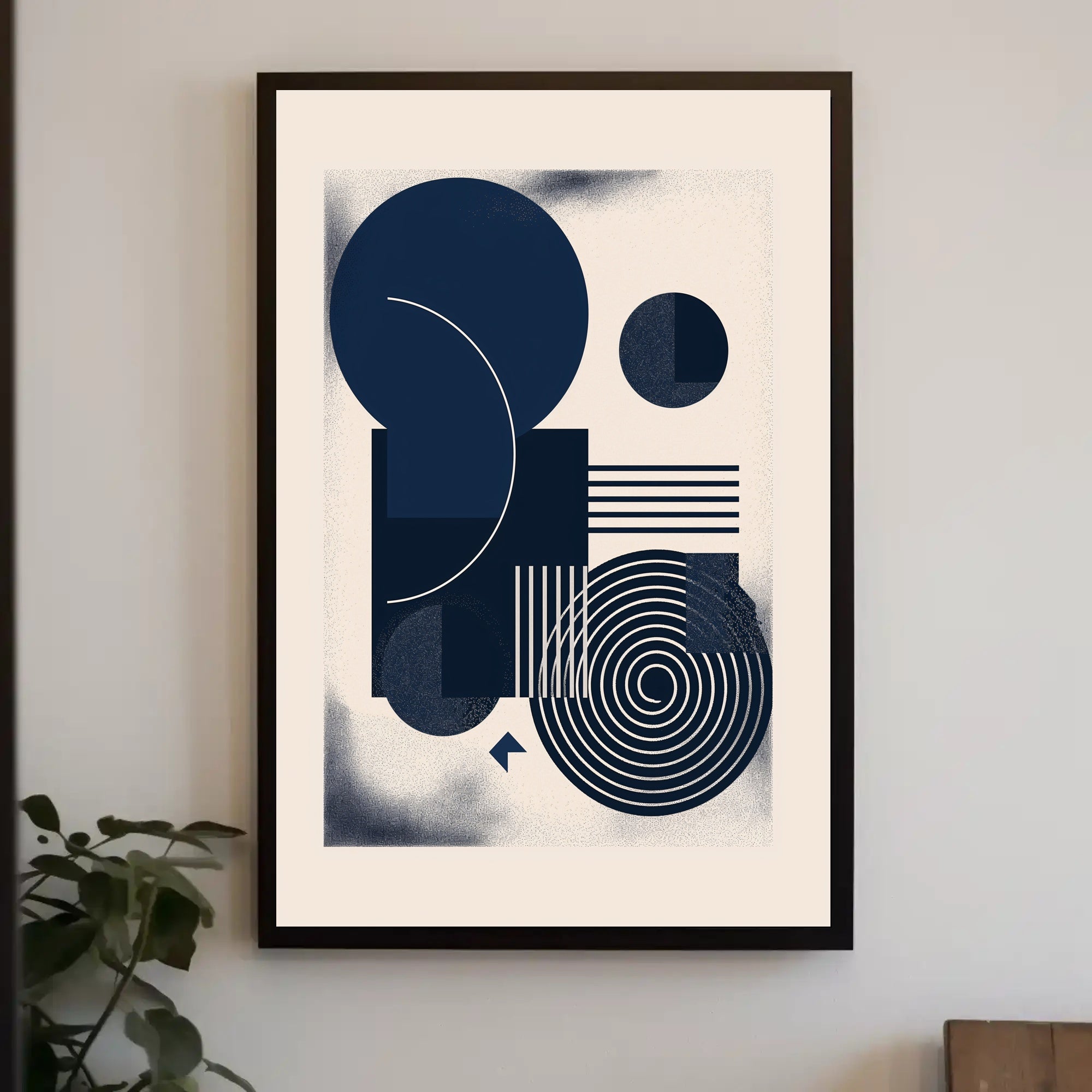 Abstract Geometric Modern Design Artistic Poster PosterGoat