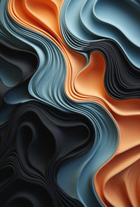 Abstract Movement Art Print: Abstract, Artistic, or Pop Culture Poster PosterGoat