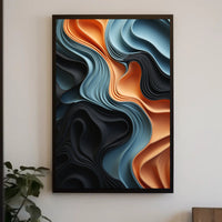 Abstract Movement Art Print: Abstract, Artistic, or Pop Culture Poster PosterGoat