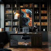 Abstract Movement Art Print: Abstract, Artistic, or Pop Culture Poster PosterGoat