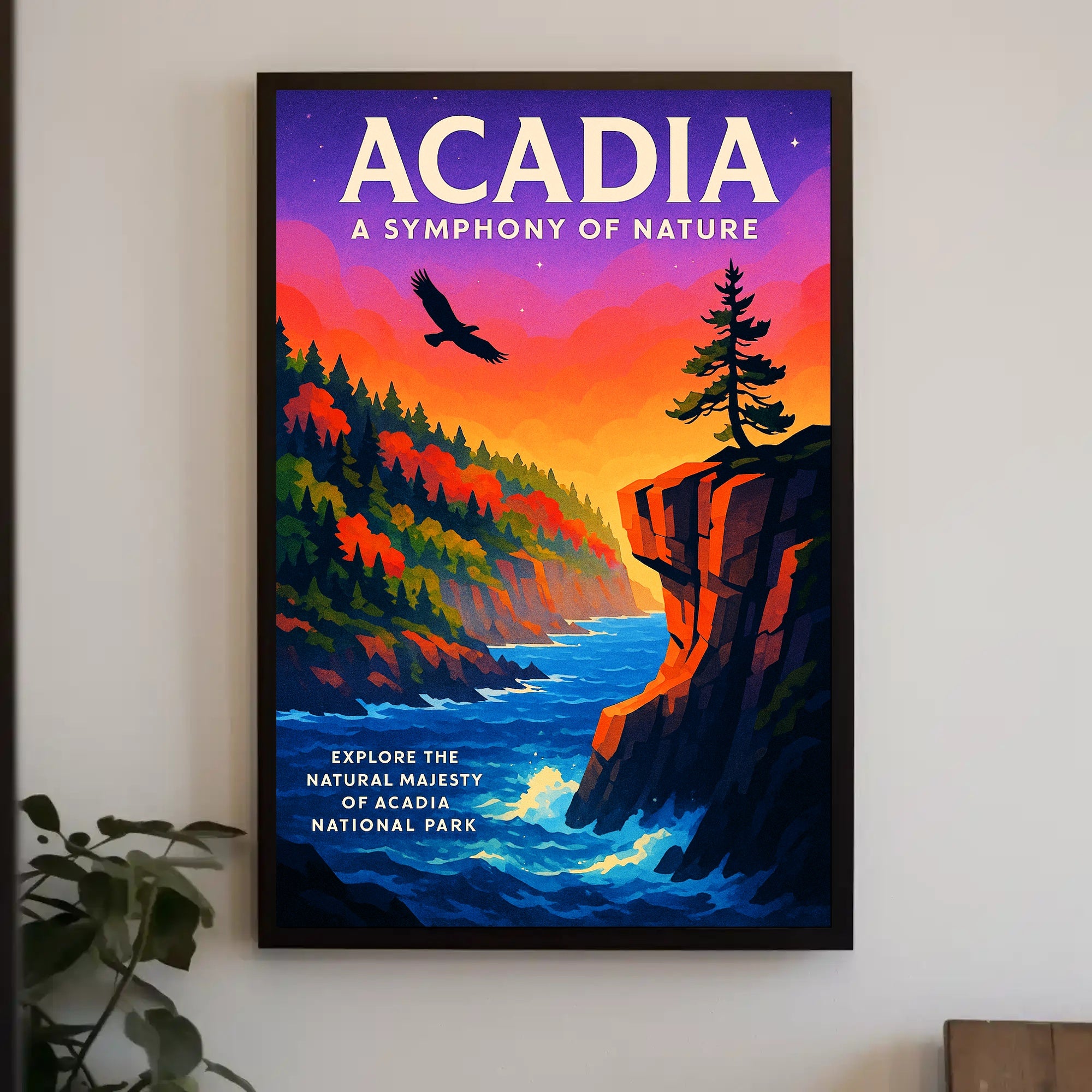 Acadia A Symphony of Nature Poster PosterGoat