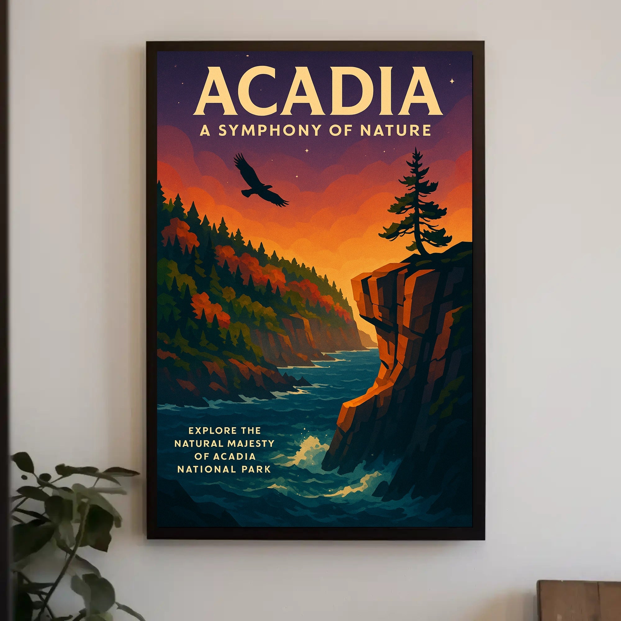 Acadia A Symphony of Nature Poster PosterGoat