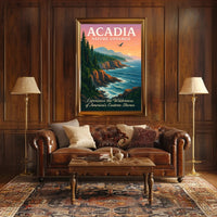 Acadia Nature Untamed Poster PosterGoat