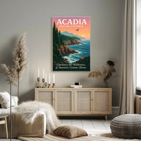 Acadia Nature Untamed Poster PosterGoat