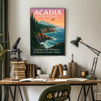 Acadia Nature Untamed Poster PosterGoat