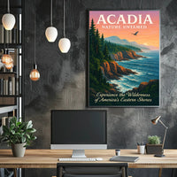 Acadia Nature Untamed Poster PosterGoat