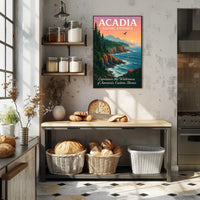 Acadia Nature Untamed Poster PosterGoat