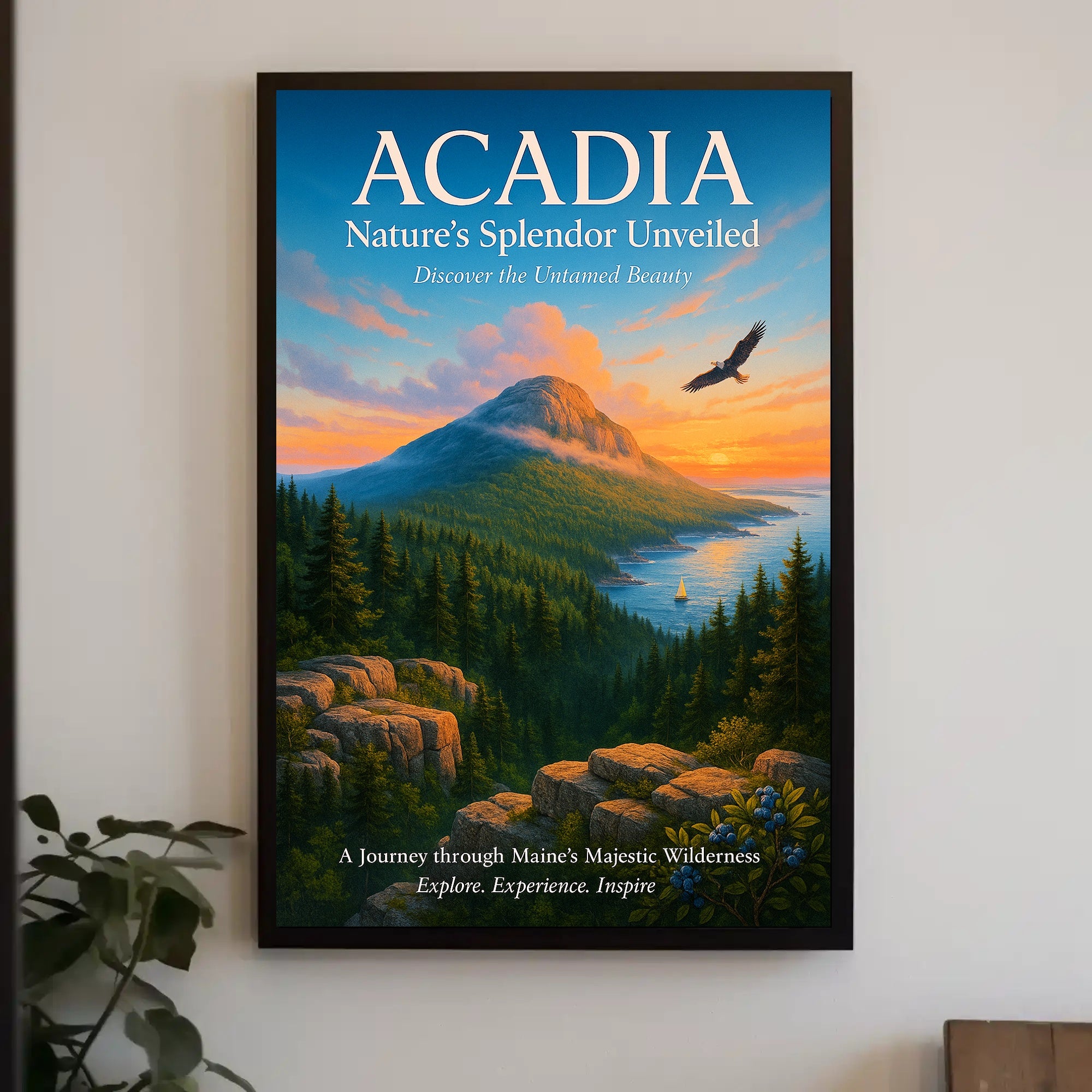 Acadia Nature's Splendor Unveiled Poster PosterGoat