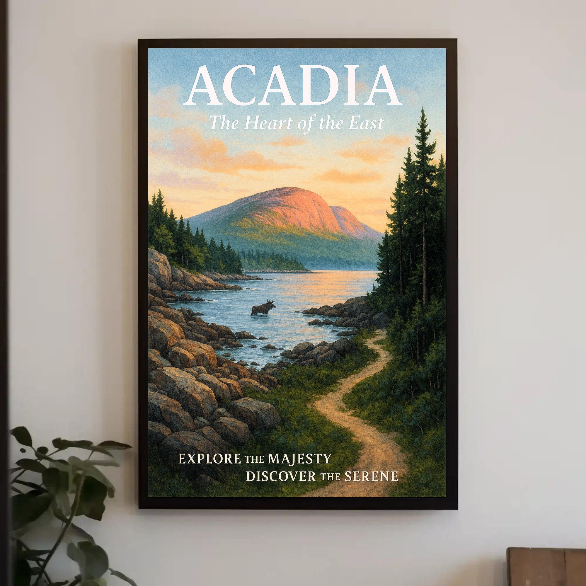Acadia The Heart of the East Poster PosterGoat