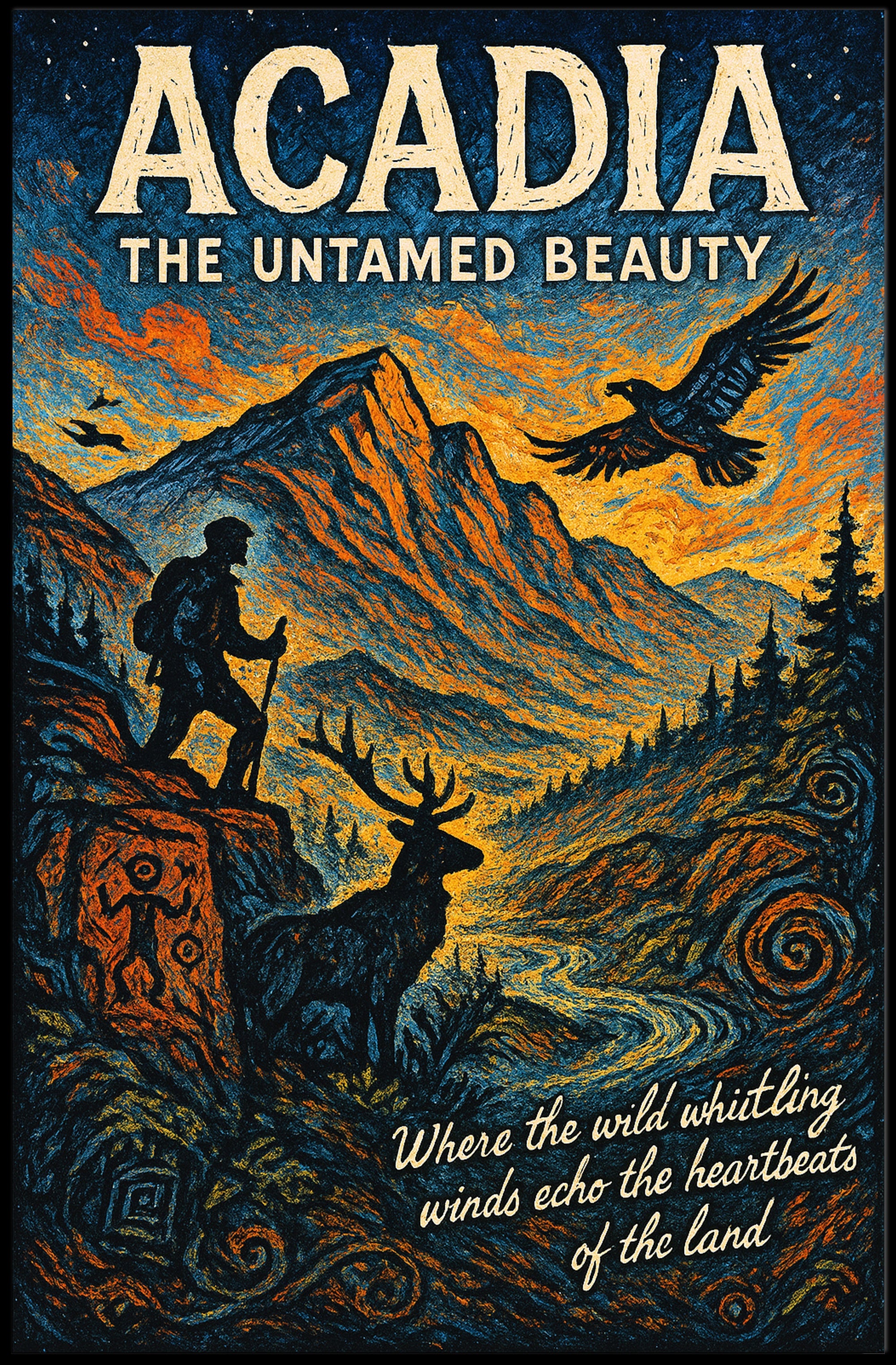 Acadia The Untamed Beauty Poster PosterGoat
