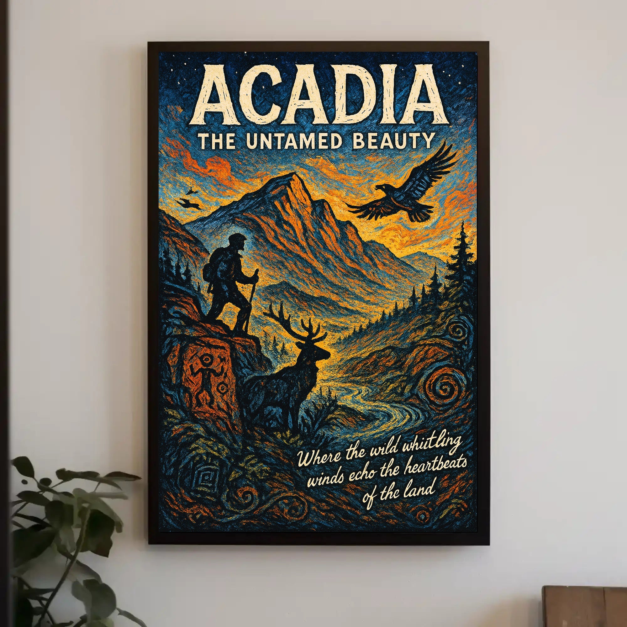 Acadia The Untamed Beauty Poster PosterGoat