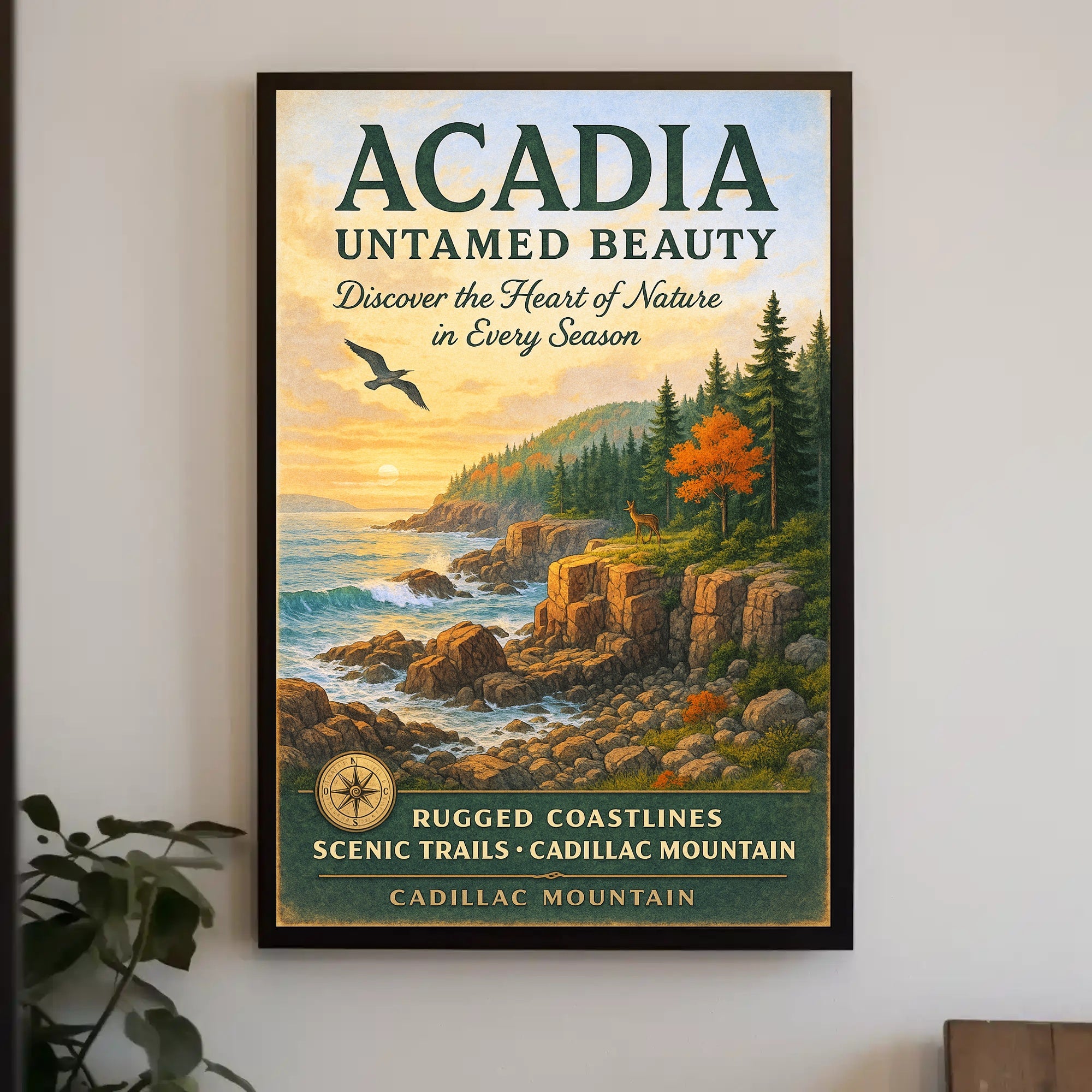 Acadia - Untamed Beauty Poster PosterGoat