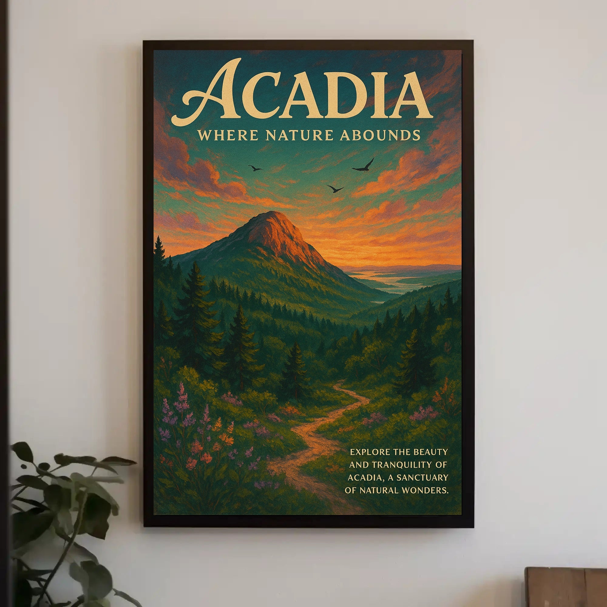 Acadia Where Nature Abounds Poster PosterGoat