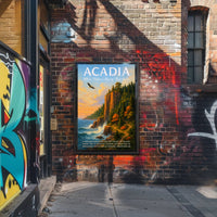 Acadia - Where Nature's Majesty Meets the Sea Poster PosterGoat
