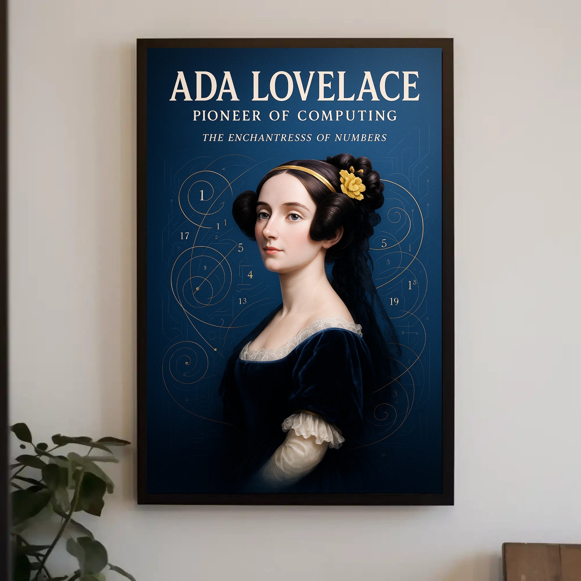 Ada Lovelace Pioneer of Computing Poster PosterGoat
